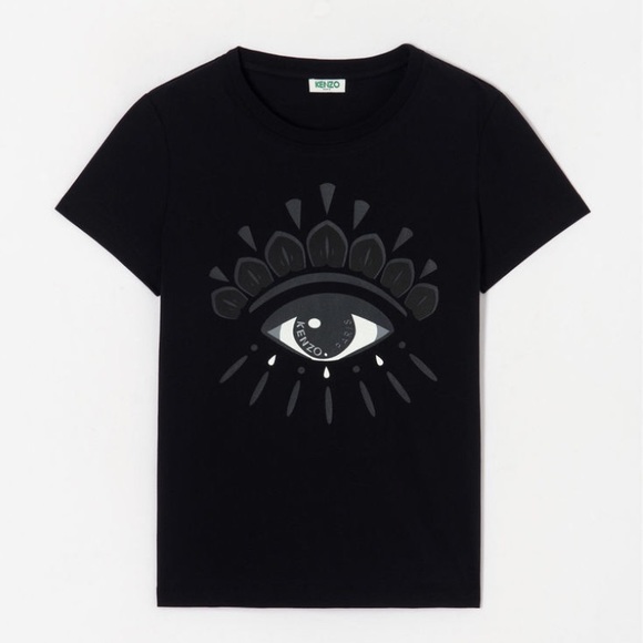 kenzo red eye t shirt